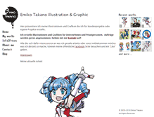 Tablet Screenshot of emikotakano.com